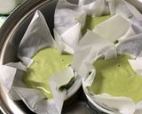 抗糖化おやつ：おから入米粉の抹茶蒸しパン作り方9写真