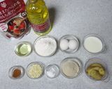 大麦バナナケーキ(炊飯器）作り方1写真