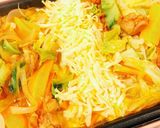 簡単♡ホットプレートでチーズタッカルビ作り方8写真