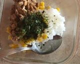 納豆とコーンの焼き飯作り方2写真