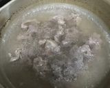 和牛すじ肉で作る牛丼作り方1写真