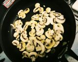 ビーガンほうれん草とマッシュルームパスタ作り方4写真
