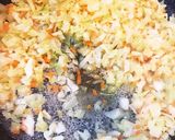 キャベツたっぷり♡カレー風味のそばめし作り方2写真