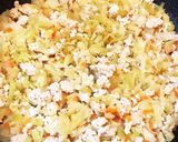 キャベツたっぷり♡カレー風味のそばめし作り方3写真