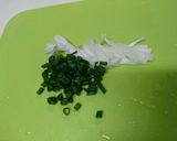 簡単美味しい♪ネギしらすのごま風味作り方1写真