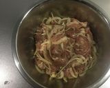 簡単◡̈︎スタミナ豚ニラ丼作り方2写真