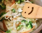 ♪鮭の野菜クリームソース 紙包み焼き♪作り方2写真