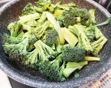 豚肉とブロッコリーのオイスターソース炒め作り方1写真