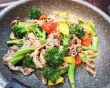 豚肉とブロッコリーのオイスターソース炒め作り方5写真