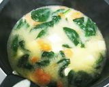 簡単‼激ウマ‼モッツァレラチーズの味噌汁作り方2写真