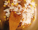 バター香る♪納豆とコーンのチャーハン作り方5写真