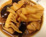 鶏もも肉とたけのこの柔らかこっくり煮作り方9写真