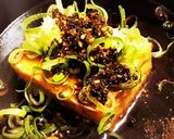 スキレットで！簡単☆厚揚げのカリカリ焼き作り方3写真