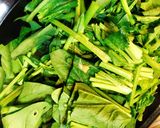 薬膳黒のパワー!ほうれん草の黒胡麻和え作り方3写真