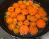 甘いにんじんのフライパン蒸し作り方1写真