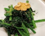 薬膳黒のパワー!ほうれん草の黒胡麻和え作り方9写真