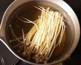えのき豆腐の生姜かき玉スープ作り方2写真
