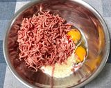離乳食後期★トマトソースの和風ハンバーグ作り方5写真