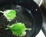 カラッと揚がる♪大葉の天ぷら作り方5写真