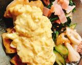 簡単＊鶏肉の照り焼きタルタルソース乗せ作り方9写真