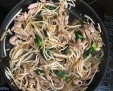 8さいの☆ぶた肉のもやしいため☆作り方3写真