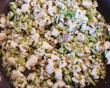 犬用＊具だくさんの炒り豆腐作り方3写真
