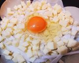 餃子の皮で簡単ピザ♪味噌マヨビスマルク作り方4写真
