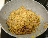 ショウガたっぷり♪ネギ焼きソバ☆作り方5写真