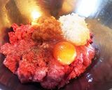 包丁要らずの簡単ハンバーグ作り方1写真