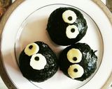 子供喜ぶジブリ♪真っ黒くろすけのおにぎり作り方3写真