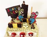 ☆スーパーマリオケーキ☆作り方8写真