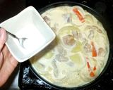 豆乳チキンクリームシチュー♪簡単ルーなし作り方17写真