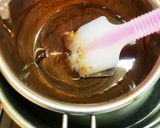簡単☆豆腐のチョコわらび餅作り方1写真