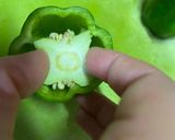 ピーマンカップの作り方（種取り）作り方3写真