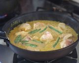 鶏肉のココナッツカレーそうめん作り方3写真