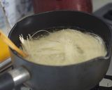 鶏肉のココナッツカレーそうめん作り方4写真