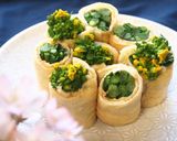 油揚げの菜の花巻き(金山寺みそ漬の素)作り方6写真