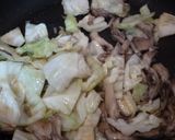 キャベツと舞茸のナムル♪炒めて風味アップ作り方4写真