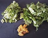 クセになる♡梅パクチー炒飯作り方1写真