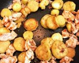 ナス豚肉甘辛煮のぶっかけ素麺作り方4写真