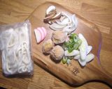 stay homeたこ焼き鍋焼きうどん。作り方1写真