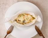 ♪鮭の野菜クリームソース 紙包み焼き♪作り方6写真