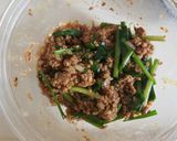 レンジで1回!スタミナ肉みそ丼作り方3写真