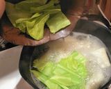 春キャベツとひもかわうどんのラザニア風作り方8写真