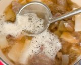 牛すじ肉とろとろ味噌煮作り方8写真