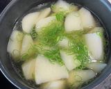 大根のすまし汁作り方3写真