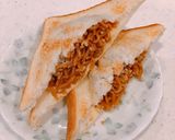 レンチン焼きそば、食パンで焼きそばパン作り方9写真