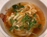 レンジで簡単！トムヤムガイうどん作り方3写真