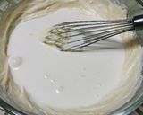 ♡絶品 抹茶 マーブルレアチーズケーキ作り方6写真