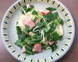 ミートローフと春きゃべつの混ぜうどん作り方6写真